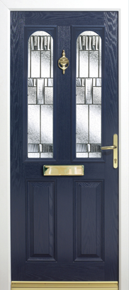 Caradale Zinc Prairie Composite Door