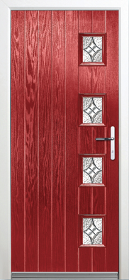 Cottage 4 Zinc Art Ellagance Composite Door