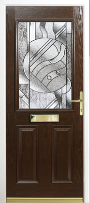 Parama Zinc Abstract Composite Door